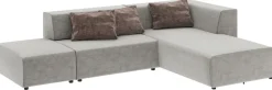 Narożnik Modułowy Tapicerowany 306x182 Cm Szary*KARE Design Online