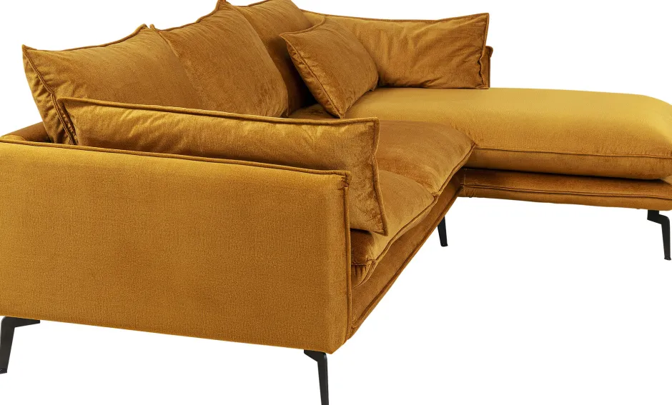 Narożnik Monza 296x175 Cm Kolor Curry - Prawy*KARE Design Online