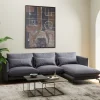 Narożnik Monza 296x175 Cm Szary - Prawy*KARE Design
