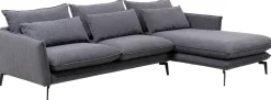 Narożnik Monza 296x175 Cm Szary - Prawy*KARE Design