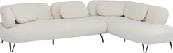 Narożnik Peppo 286x196 Cm Biały Prawy*KARE Design Sale