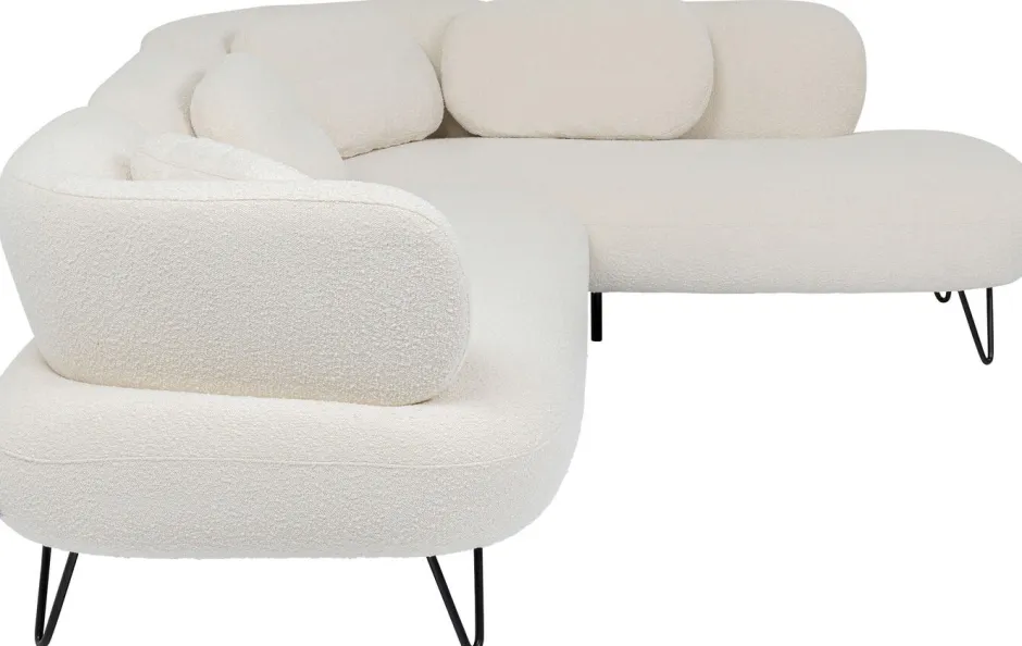 Narożnik Peppo 286x196 Cm Biały Prawy*KARE Design Sale