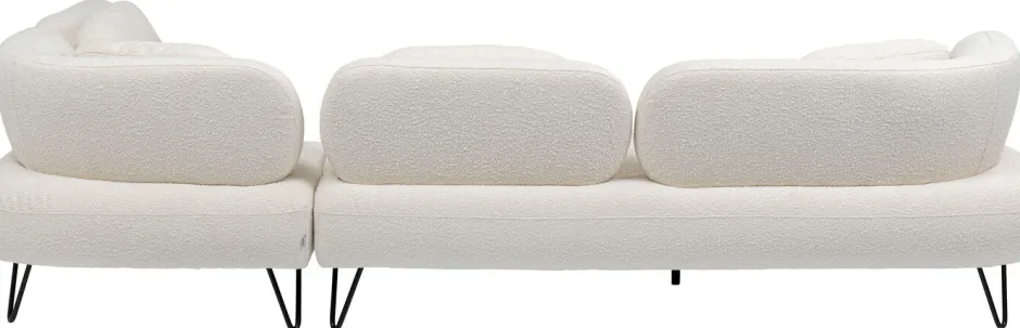 Narożnik Peppo 286x196 Cm Biały Prawy*KARE Design Sale