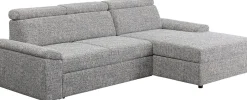 Narożnik Prawy Rozkładany Z Pojemnikiem I Zagłówkami 250x170 Cm*KARE Design Sale
