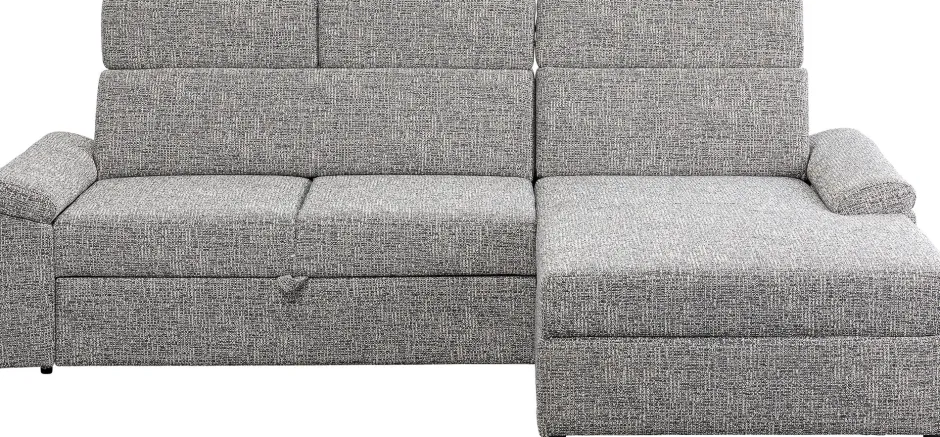 Narożnik Prawy Rozkładany Z Pojemnikiem I Zagłówkami 250x170 Cm*KARE Design Sale