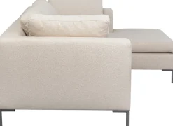 Narożnik Prawy W Kolorze Kremowym Nogi Stalowe 250x167 Cm*KARE Design