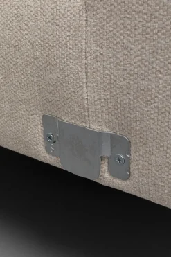 Narożnik Prawy W Kolorze Kremowym Nogi Stalowe 250x167 Cm*KARE Design