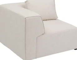 Narożnik Tapicerowany Kremowy Moduł Prawy 100x100 Cm*KARE Design New
