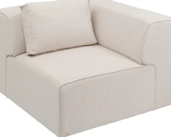Narożnik Tapicerowany Kremowy Moduł Prawy 100x100 Cm*KARE Design New