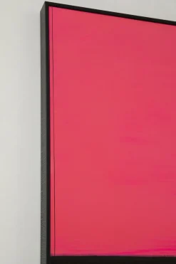 Obraz Abstrakcyjne Kształty Ręcznie Malowany 73x143 Cm Różowy*KARE Design Best