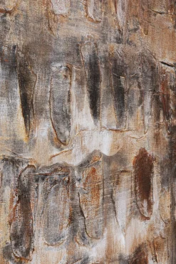 Obraz Abstrakcyjny Do Salonu Brązowy 90x120 Cm*KARE Design Online