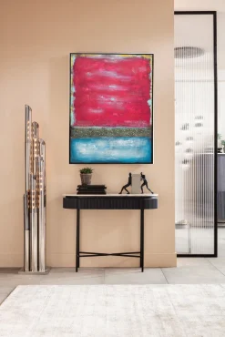 Obraz Abstrakcyjny Ręcznie Malowany Czerwony 90x120 Cm*KARE Design Online