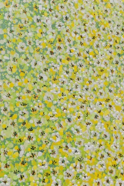 Obraz łódź I Białe Kwiaty 80x100 Cm Zielone Tło*KARE Design Outlet