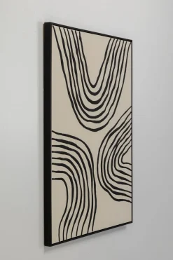 Obraz Do Salonu Artystyczne Wzory Czarne 73x113 Cm*KARE Design Sale