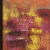 Obraz Do Salonu Duży Ręcznie Malowany Odcienie Czerwieni 125x215 Cm*KARE Design Discount