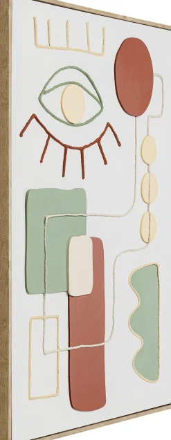 Obraz Do Salonu Oko I Kolorowe Wzory 60x90 Cm*KARE Design Best