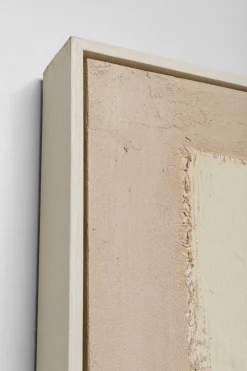 Obraz Do Salonu 120x120 Cm Abstrakcyjny Ręcznie Malowany Czarne Kropki*KARE Design Outlet