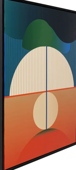 Obraz Kolorowy Wschód Słońca Rama Czarna 75x100 Cm*KARE Design Discount
