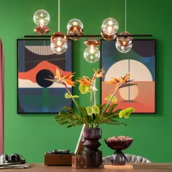 Obraz Kolorowy Zachód Słońca Rama Czarna 75x100 Cm*KARE Design Outlet