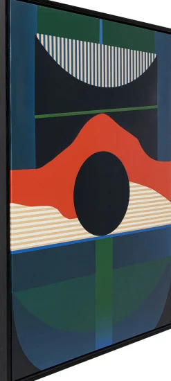 Obraz Kolorowy Zachód Słońca Rama Czarna 75x100 Cm*KARE Design Outlet