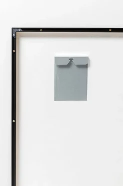 Obraz Kwadratowy Kolorowy Rama Czarna Z Aluminium 120x120 Cm*KARE Design