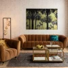 Obraz Metallic Palms 180x120 Cm*KARE Design Hot