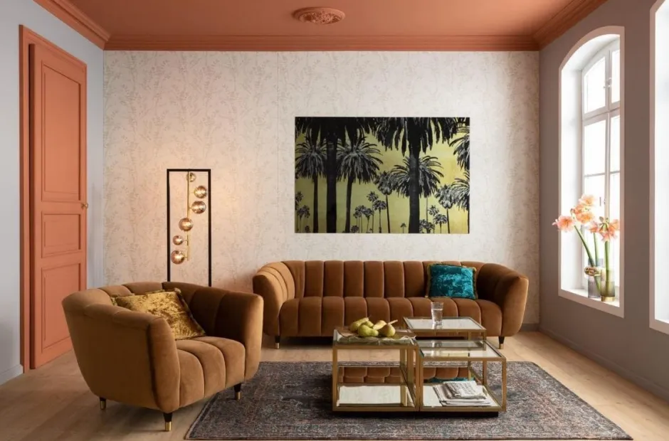 Obraz Metallic Palms 180x120 Cm*KARE Design Hot