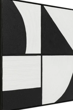 Obraz Modulo 100x100 Cm Czarno-biały*KARE Design Hot
