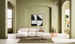 Obraz Modulo 100x100 Cm Czarno-biały*KARE Design Hot