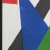 Obraz Ręcznie Malowany Kolorowy Geometryczny 100x100 Cm*KARE Design