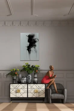 Obraz Smokey Face 100x150 Cm*KARE Design New