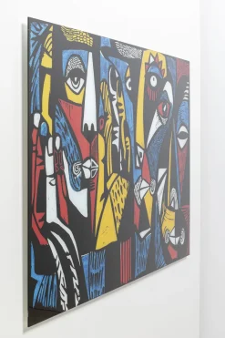 Obraz Szklany Kolorowy Awangardowy 150x100 Cm*KARE Design Clearance