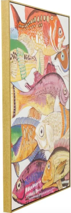Obraz Touched Fish Meeting One 75x100 Cm*KARE Design New