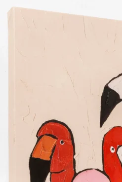 Obraz Touched Flamingo Meeting 90x120 Cm*KARE Design Best