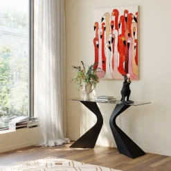 Obraz Touched Flamingo Meeting 90x120 Cm*KARE Design Best