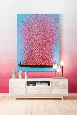 Obraz Touched Flower Boat 80x100 Cm Kolorowy*KARE Design Outlet