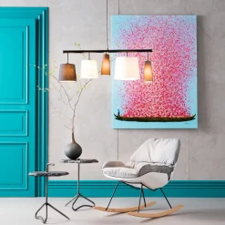 Obraz Touched Flower Boat 120x160 Cm Kolorowy*KARE Design Best
