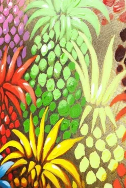 Obraz Touched Flower Elephant 120x90 Cm Kolorowy*KARE Design Online