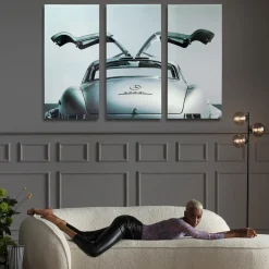 Obraz Triptychon Oldtimer Back 240x160 Cm*KARE Design Discount
