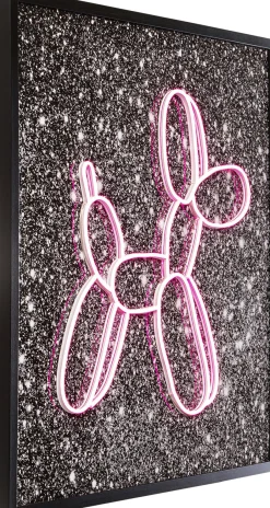 Obraz Z Podświetleniem LED Balonowy Pies 80x80 Cm*KARE Design Sale