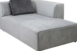 Otoman Infinity Chenille 182x117 Cm Szary Prawy*KARE Design Hot