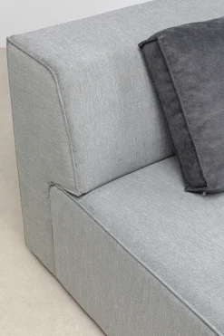 Otoman Infinity Chenille 120x100 Cm Szary*KARE Design Outlet