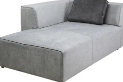 Otoman Infinity Chenille 182x117 Cm Szary Lewy*KARE Design New
