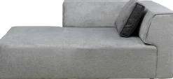 Otoman Infinity Chenille 182x117 Cm Szary Lewy*KARE Design New