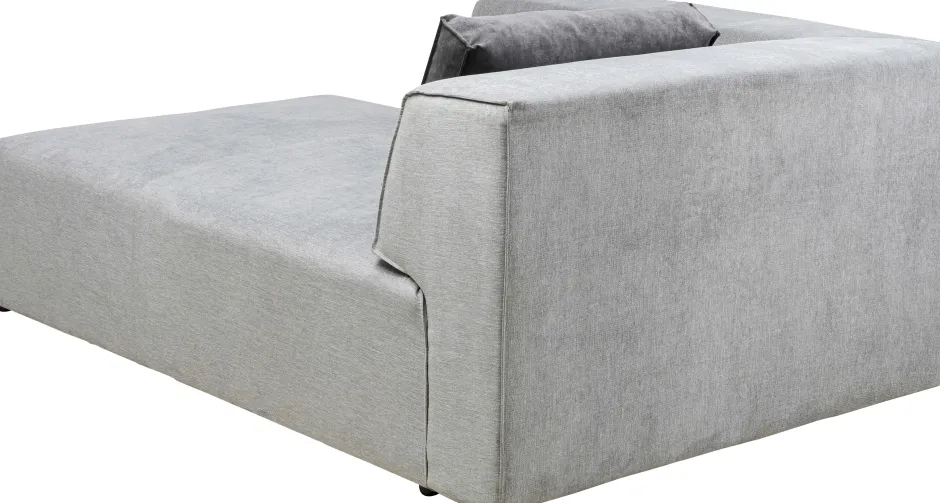 Otoman Infinity Chenille 182x117 Cm Szary Lewy*KARE Design New