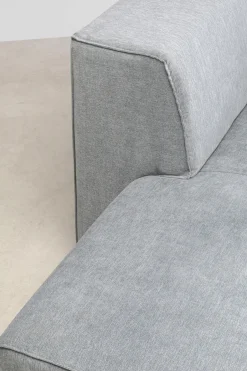 Otoman Infinity Chenille 182x117 Cm Szary Lewy*KARE Design New