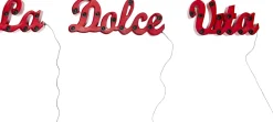 Oświetlenie Dekoracyjne Stalowe Czerwone La Dolce Vita 190 Cm*KARE Design Clearance