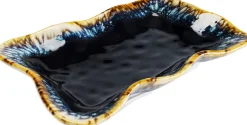 Półmisek Kamionkowy Ciemnoniebieski 26x17 Cm*KARE Design New