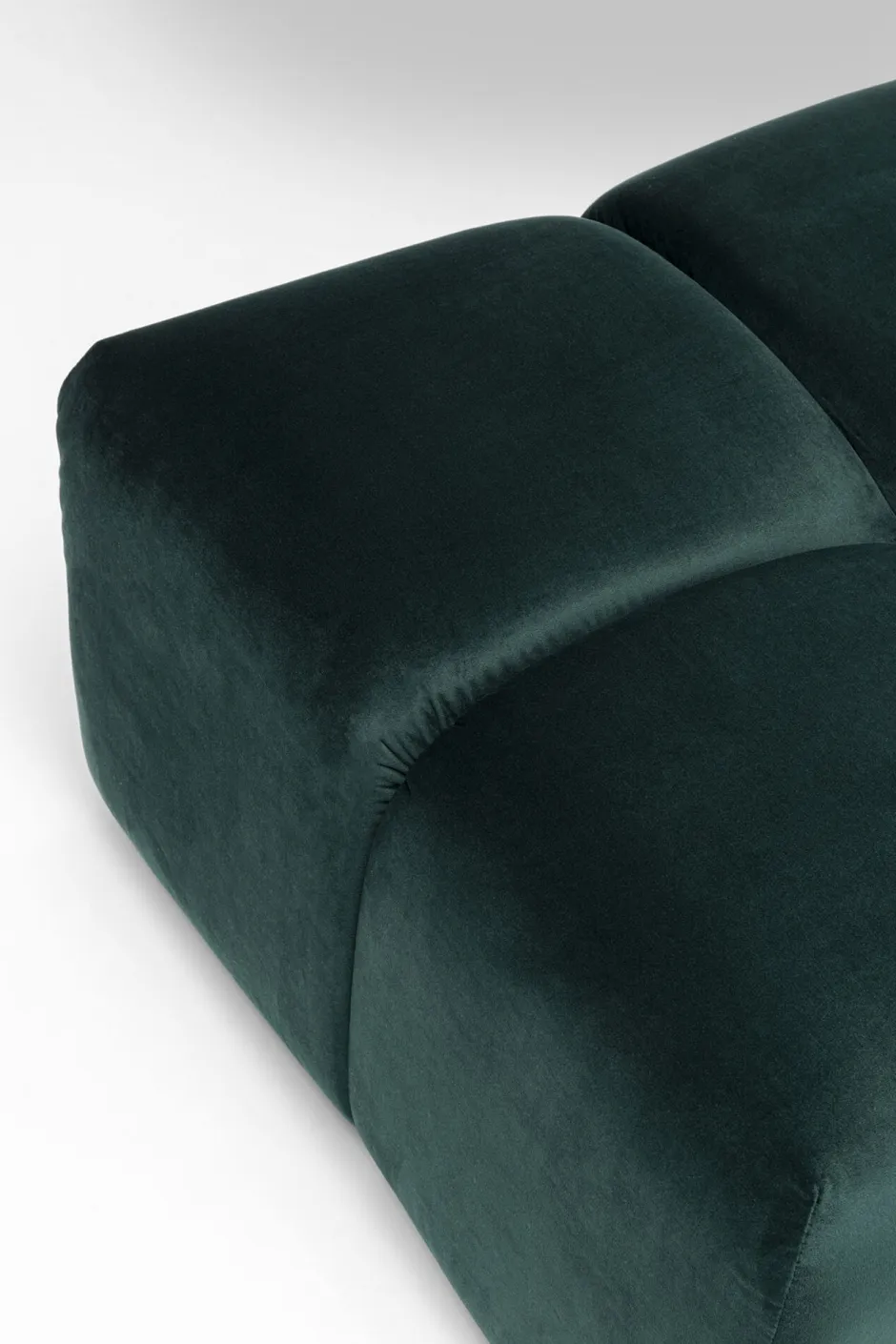 Podnóżek Belami Velvet 105x70 Cm Ciemnozielony*KARE Design New