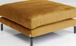 Podnóżek Discovery 102x102 Cm Bursztynowy*KARE Design Clearance